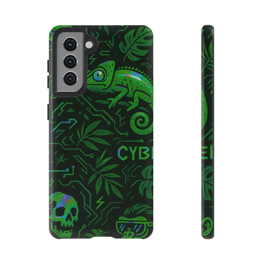 Digital Jungle • Samsung Galaxy S21 • MagSafe® Tough Case phone case by Black Hat Pixels