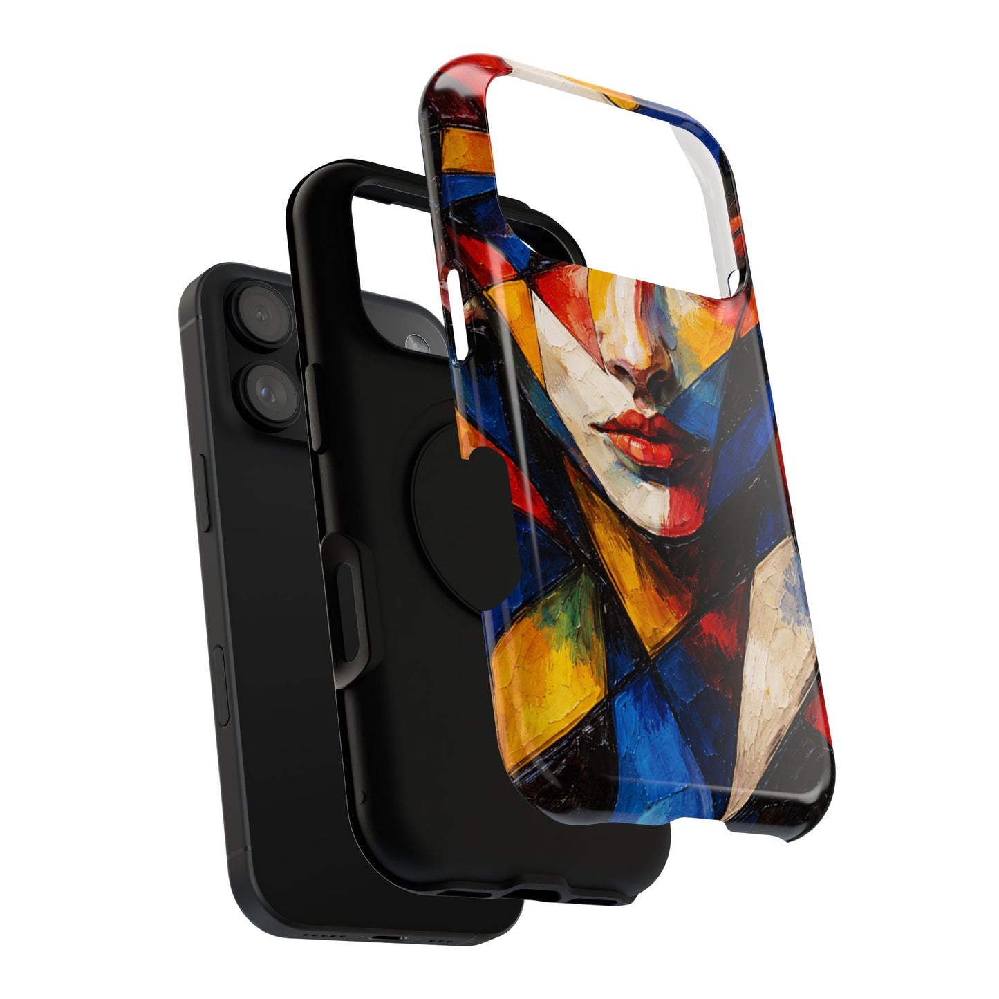 Panel Collision • EPOCH I • Dominion of Color™ • Apple iPhone 17 • Tough Case • MagSafe®