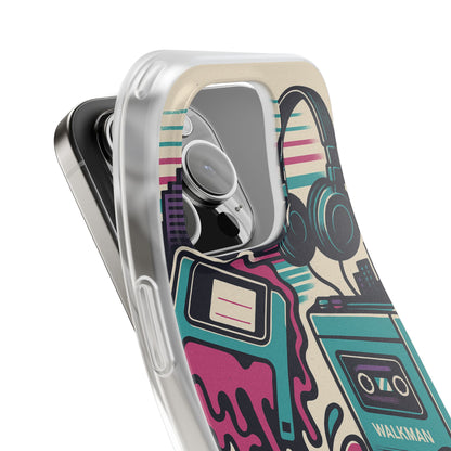 Retro Beats • Apple iPhone 16 • Flexi Clear Case