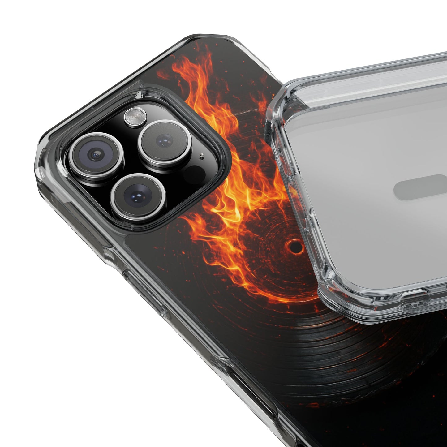 Vinyl Inferno • Apple iPhone 16 • MagSafe® Clear Case