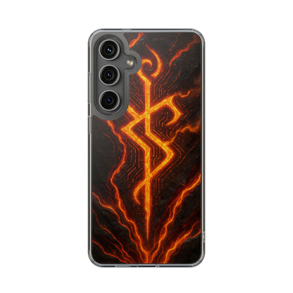 Molten Glyph • Samsung Galaxy S24 • Clear Case