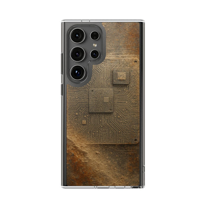 Sand Circuit • Samsung Galaxy S24 • Clear Case