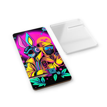 Signal Twins • Smartphone Display Stand tech accessory by Black Hat Pixels