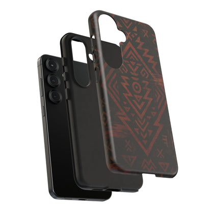 Tribal Glitch • Samsung Galaxy S25 • MagSafe® Magnetic Tough Case