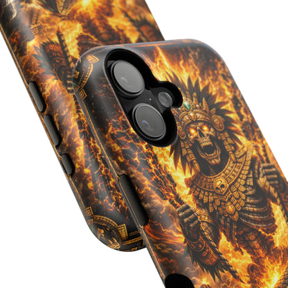 Acalan • Warbound Navigator • Empire of the Fifth Sun™ • Apple iPhone 17 Pro • MagSafe Tough Case