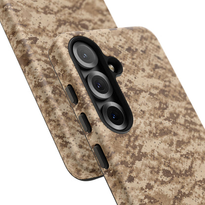 Desert Storm Camo • Samsung Galaxy S25 • Tough Case • Wireless Friendly