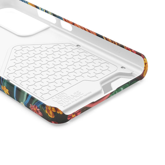Pastel Paradise • Samsung Galaxy S22 • MagSafe® Tough Case with Card Holder