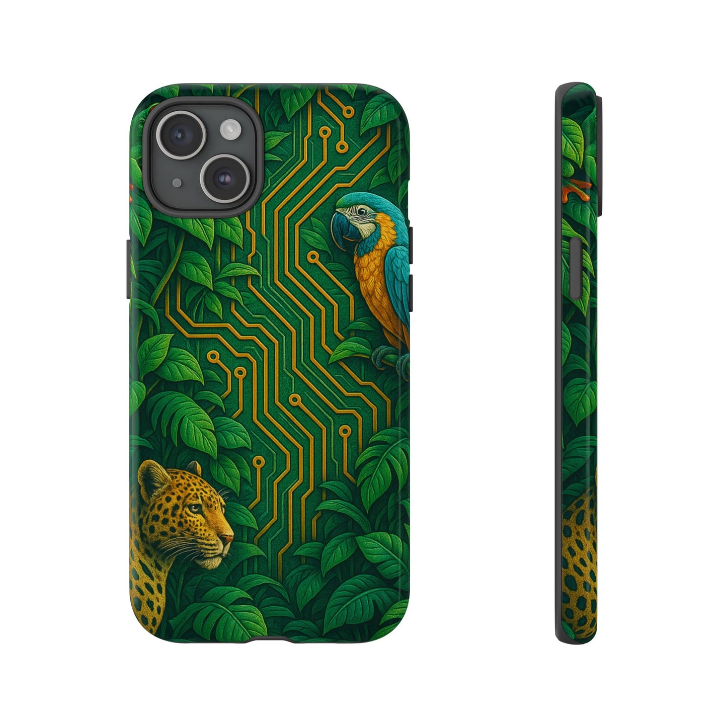 Echo Jungle • Apple iPhone 15 • MagSafe® Tough Case