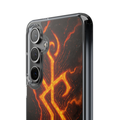 Molten Glyph • Samsung Galaxy S24 • Clear Case