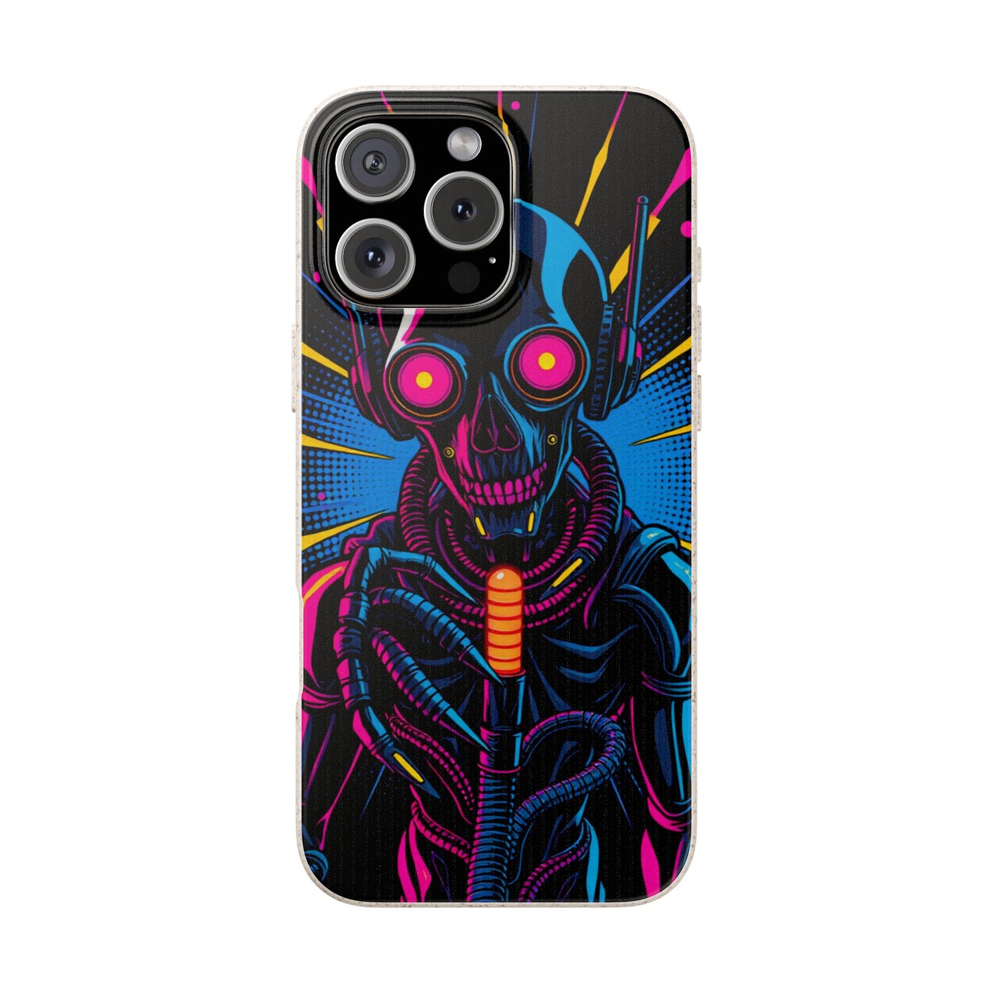 Neon Reaper • Apple iPhone 16 Eco-Friendly Phone Case