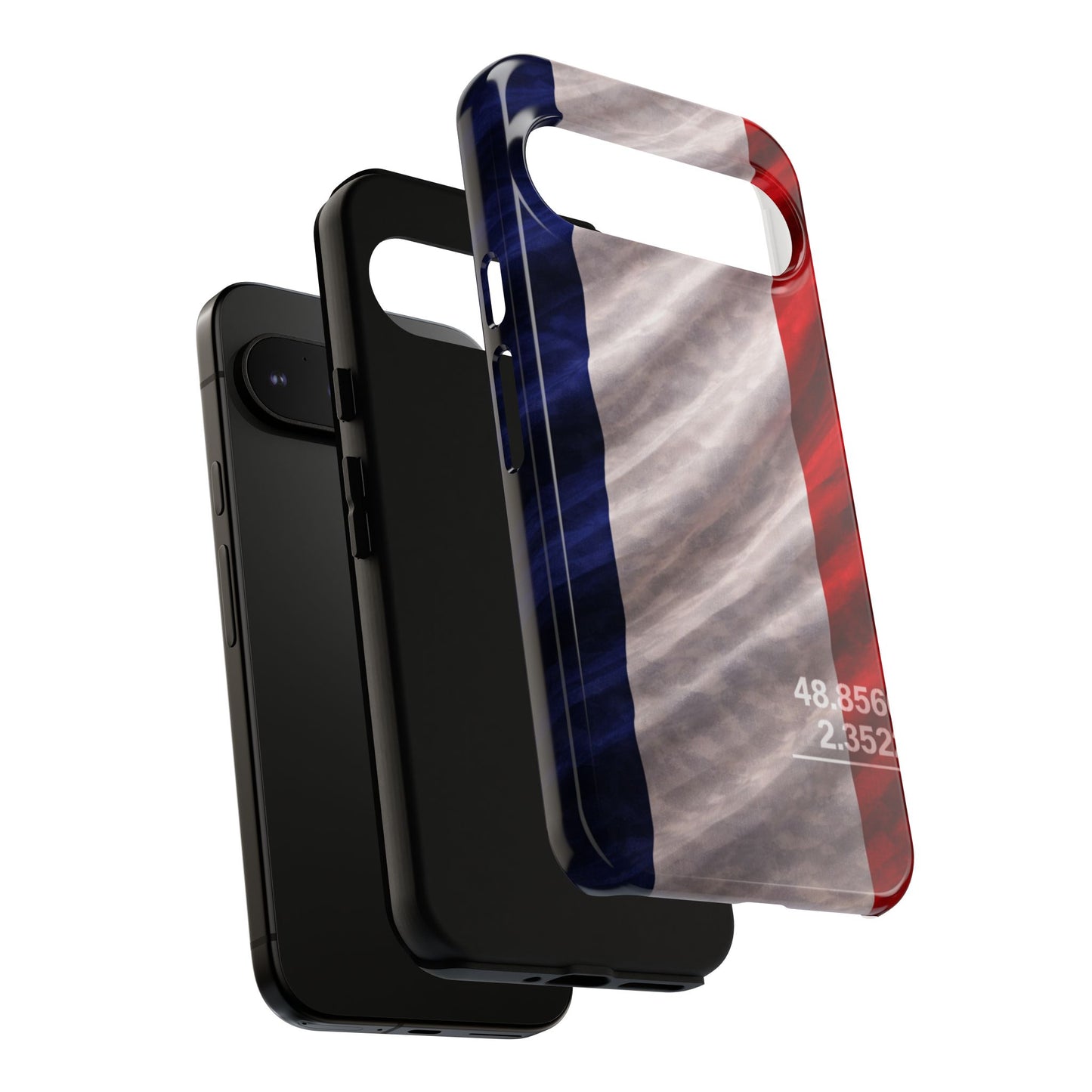 France • Street Sovereign – Tricolore Precision • Google Pixel 9 • Tough Case • Wireless Friendly