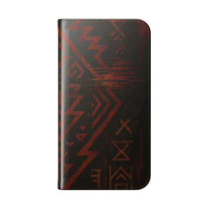Tribal Glitch • Apple iPhone 16 Flip Case