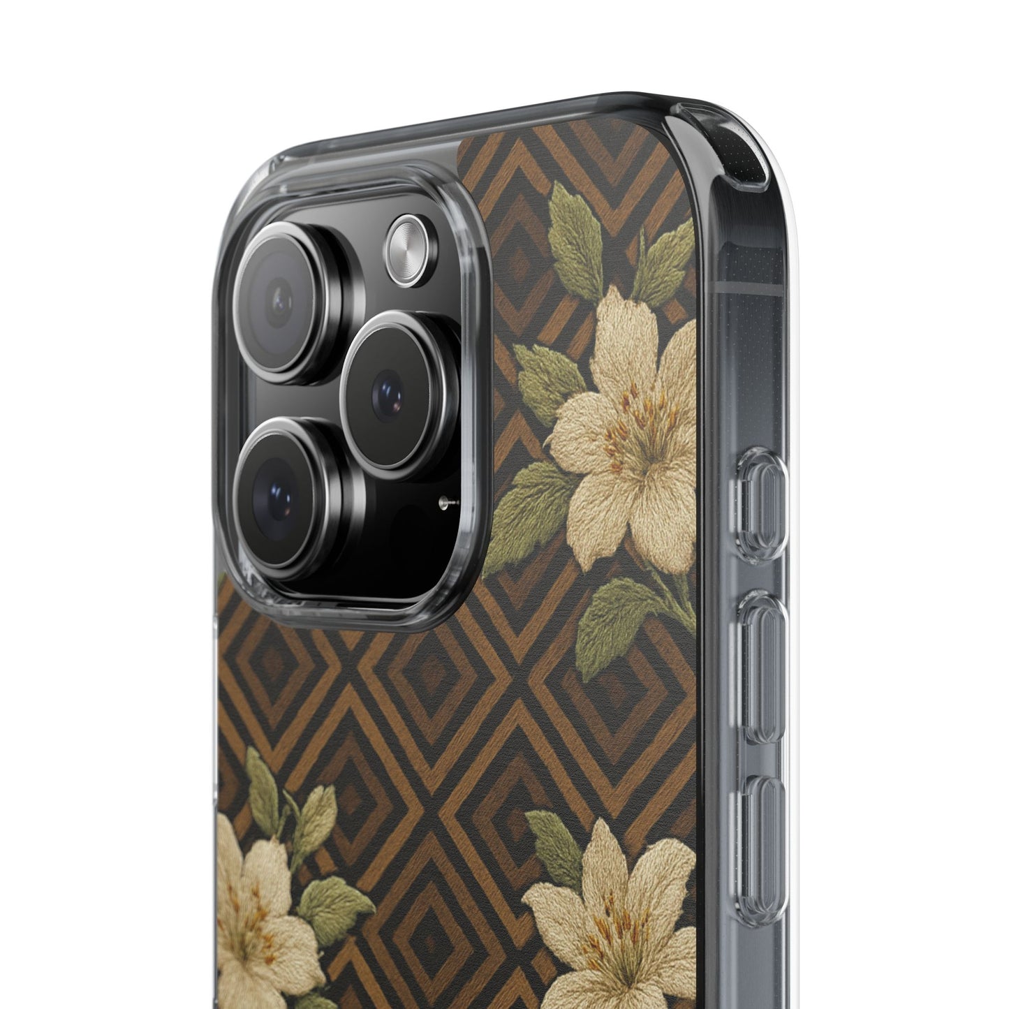 Velvet Bloom • Apple iPhone 16 • Clear Case