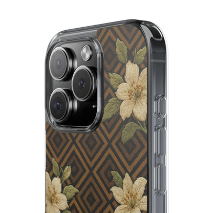 Velvet Bloom • Apple iPhone 16 • Clear Case