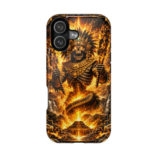 Acalan • Warbound Navigator • Empire of the Fifth Sun™ • Apple iPhone 17 Pro • MagSafe Tough Case