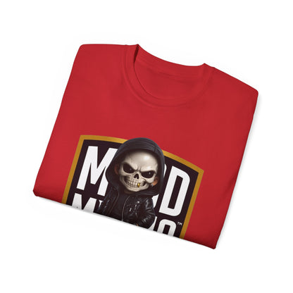 Grim Vandal • Ruthless Resolve • Mood Militia • T-Shirt • Black Hat Pixels • Unisex