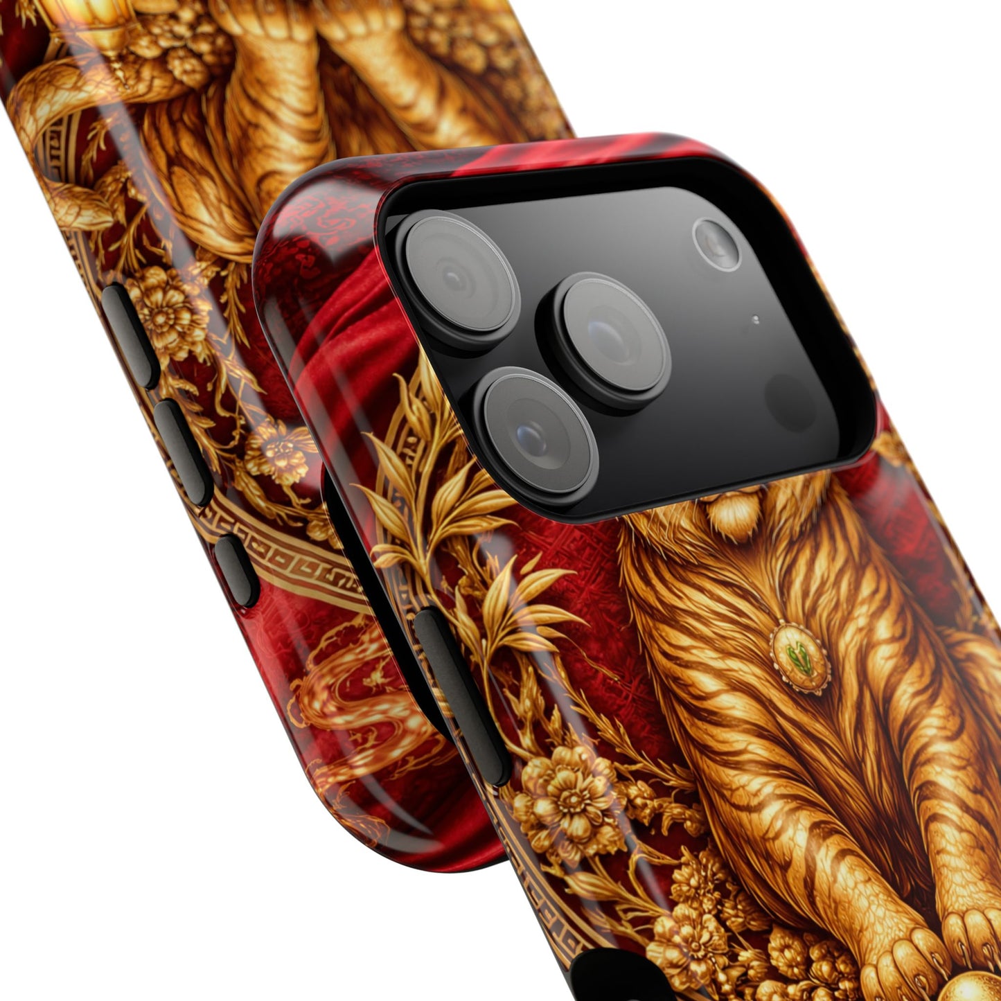 Tiger • Lunar Armor • Imperial Banner • Apple iPhone 17 Pro • MagSafe Tough Case