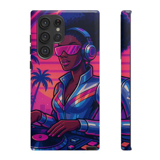 Afro Grooving • Samsung Galaxy S22 • MagSafe® Tough Case phone case by Black Hat Pixels