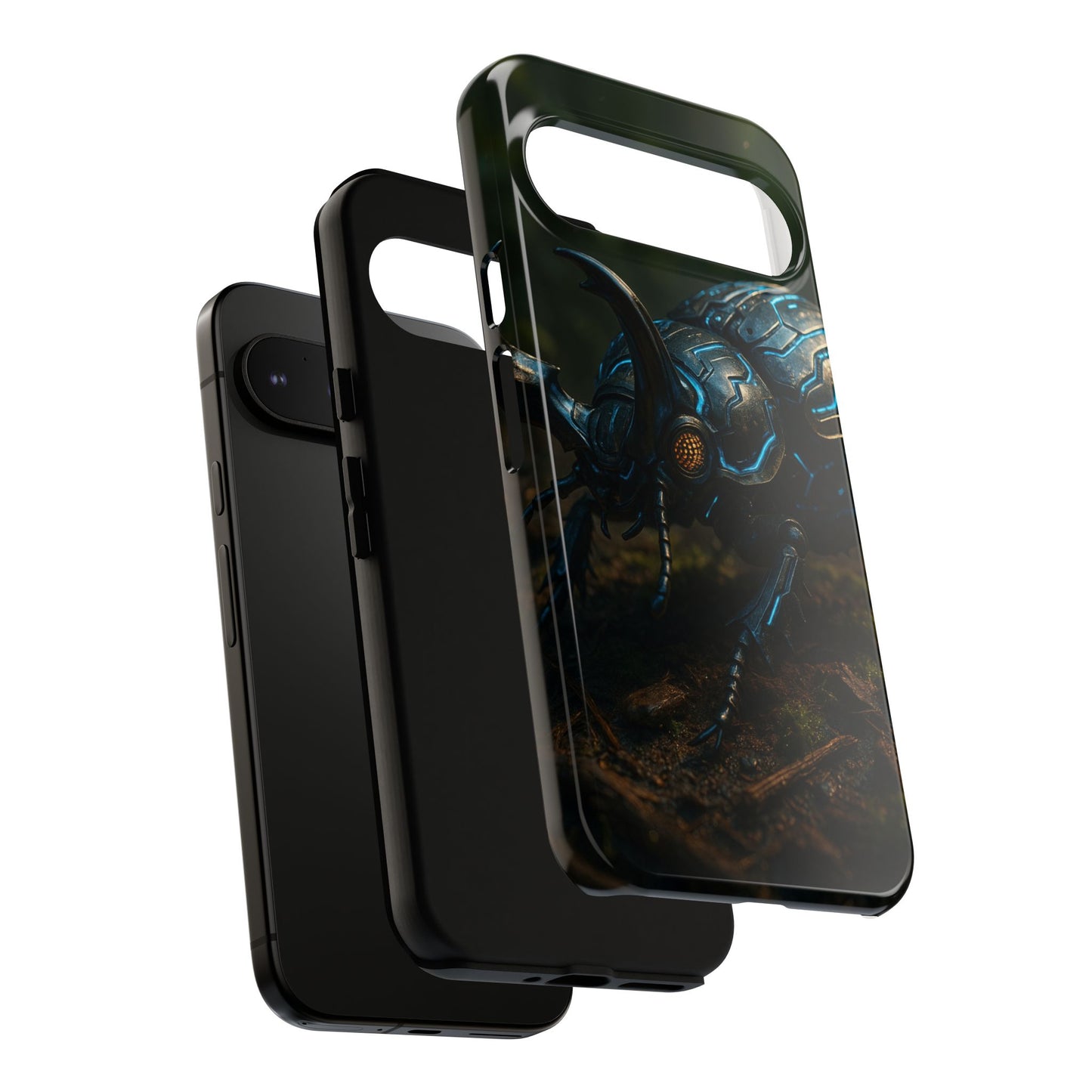 Cyber Scarab • Google Pixel 9 • Tough Case • Wireless Friendly