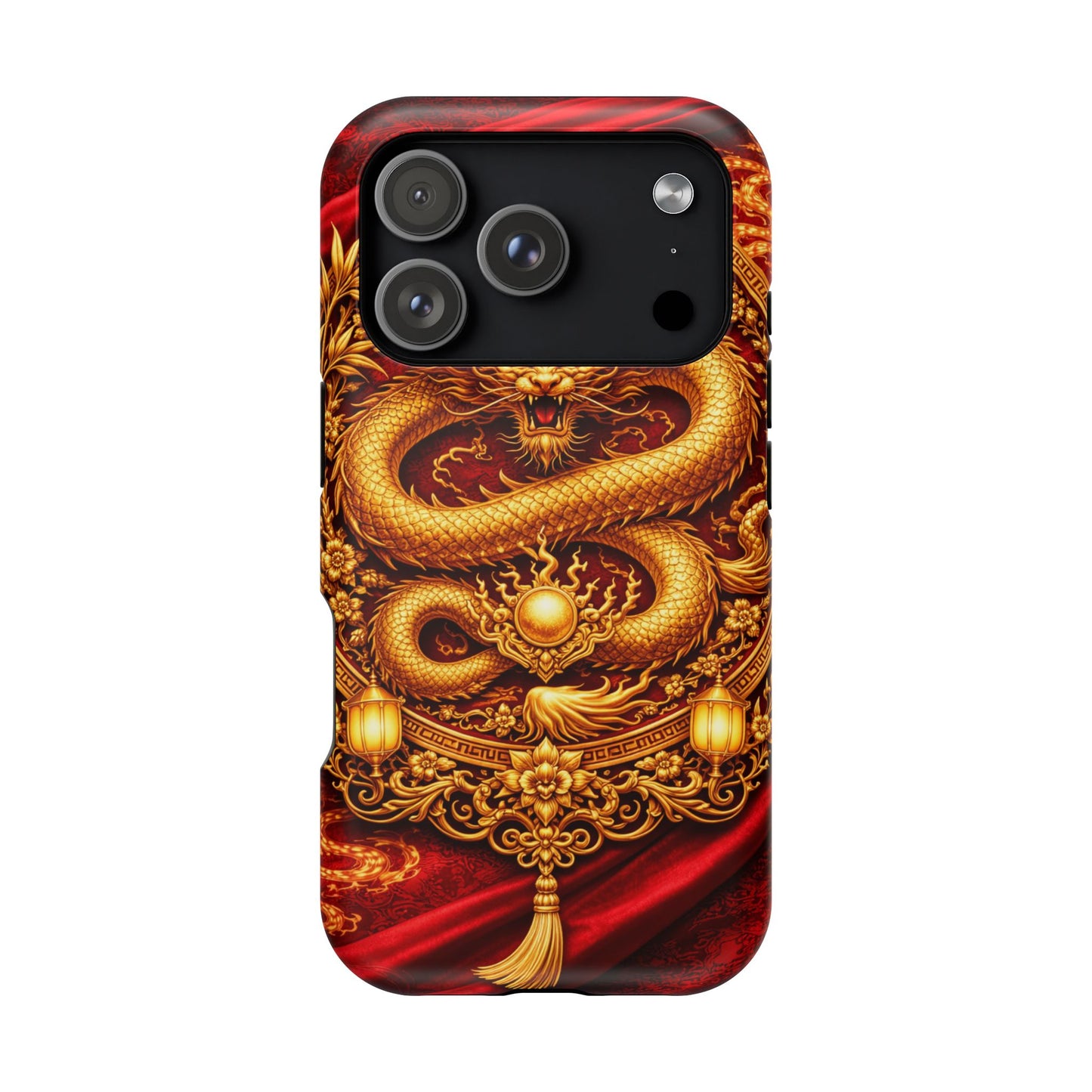 Dragon • Lunar Armor • Imperial Banner • Apple iPhone 17 Pro • MagSafe Tough Case