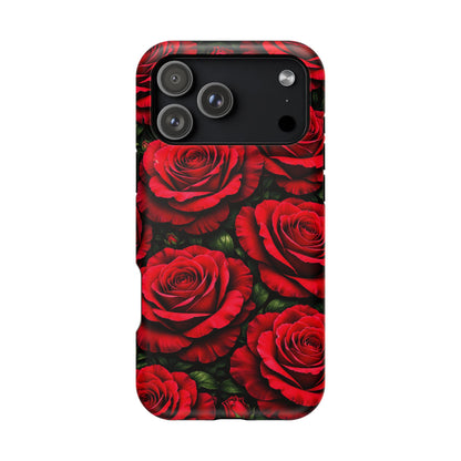 Velvet Authority • Floral Fusion • Apple iPhone 17 Pro • MagSafe® Tough Case