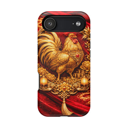 Rooster • Lunar Armor • Imperial Banner • Apple iPhone 17 Pro • MagSafe Tough Case