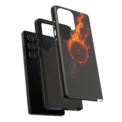 Vinyl Inferno • Samsung Galaxy S25 • MagSafe® Magnetic Tough Case