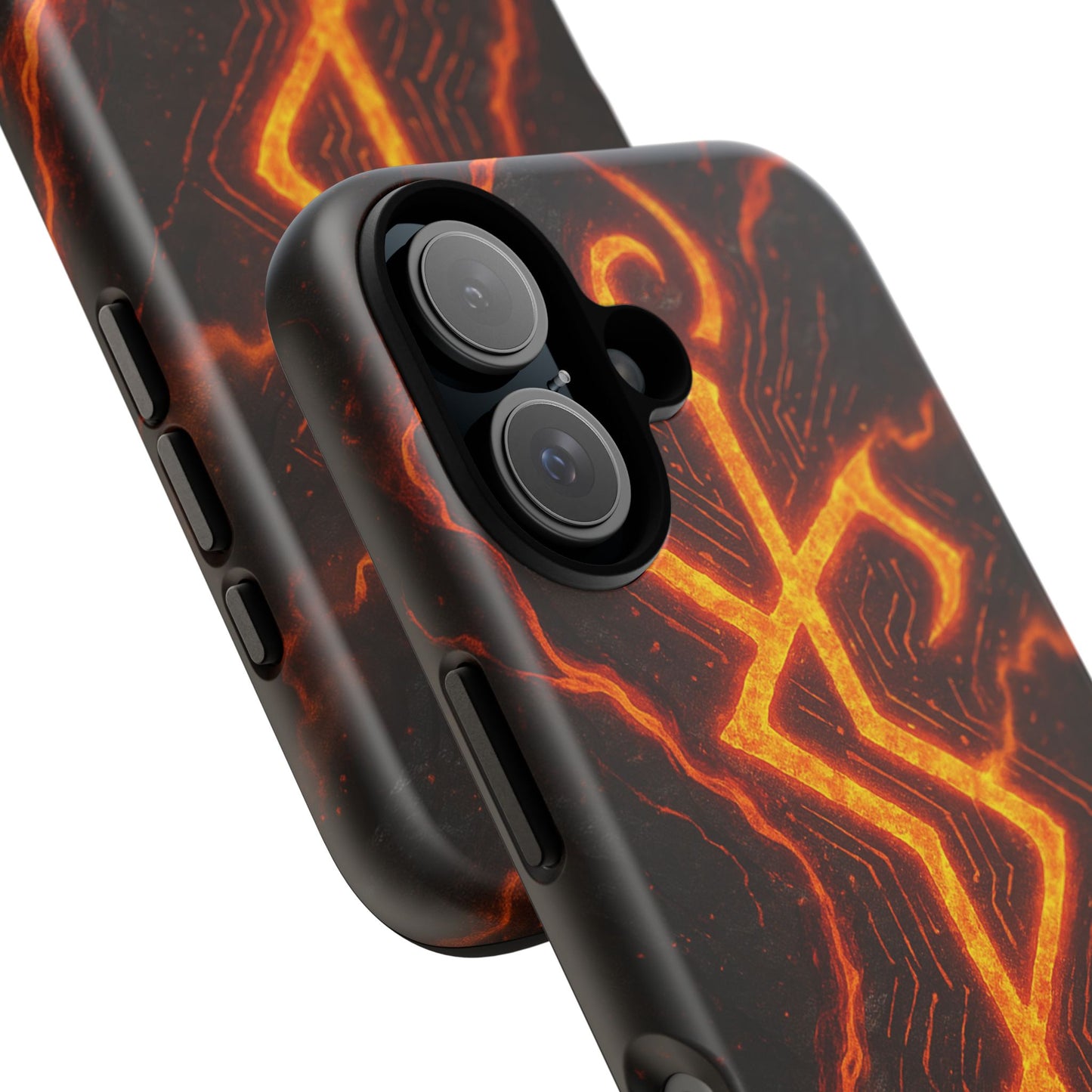 Molten Glyph • Apple iPhone 16 • MagSafe® Magnetic Tough Case