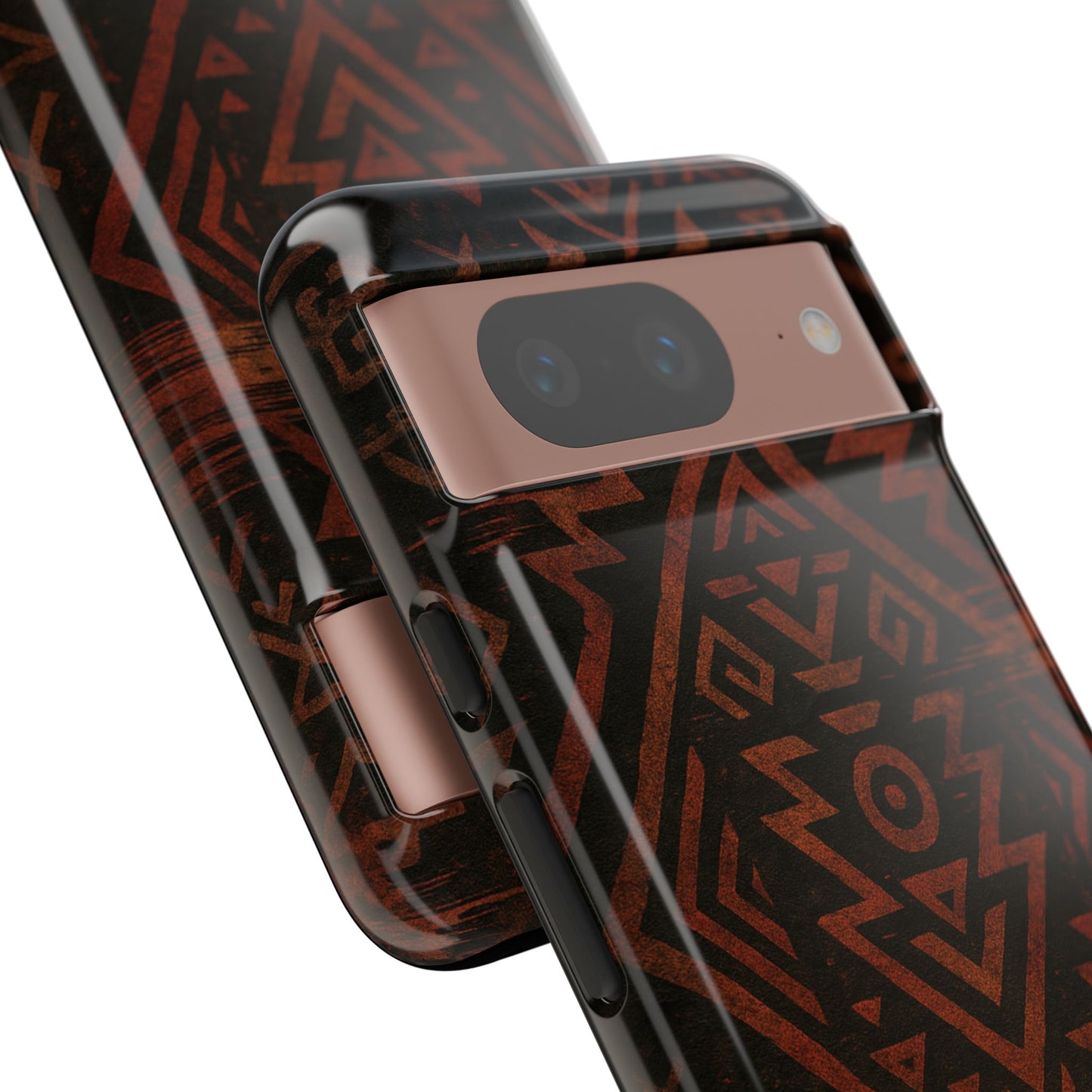 Tribal Glitch • Google Pixel 8 • Tough Case • Wireless Friendly