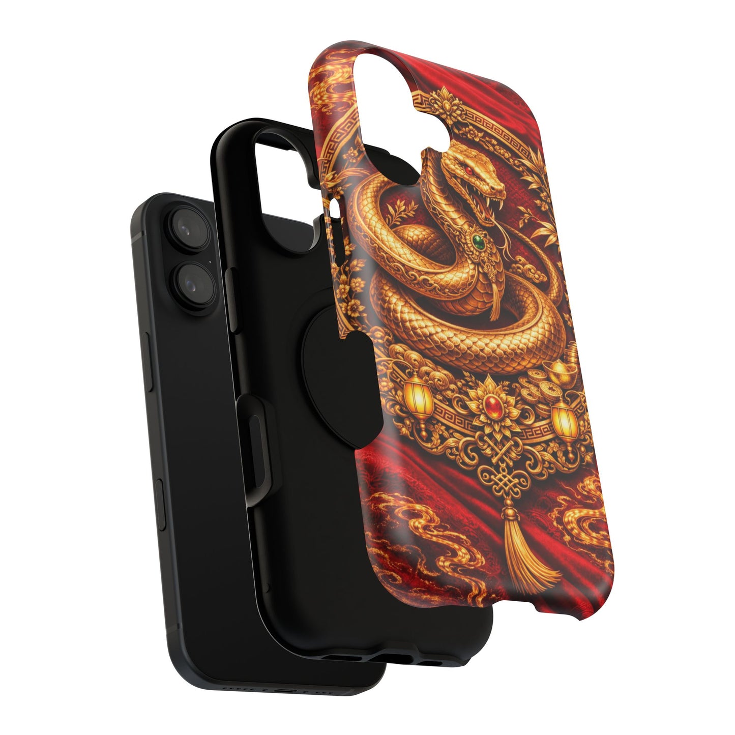 Snake • Lunar Armor • Imperial Banner • Apple iPhone 17 Pro • MagSafe Tough Case