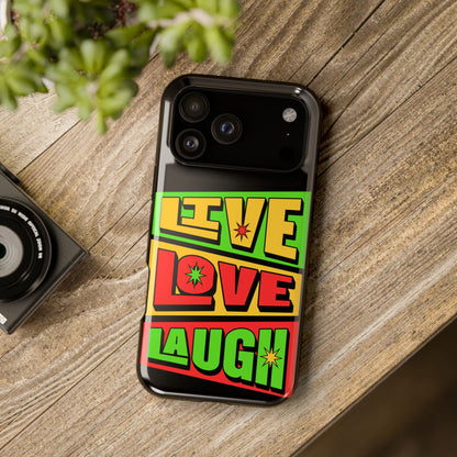 Live Love Laugh • Apple iPhone 17 Pro • MagSafe® Tough Case