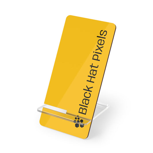 Black Hat Pixels • Smartphone Display Stand