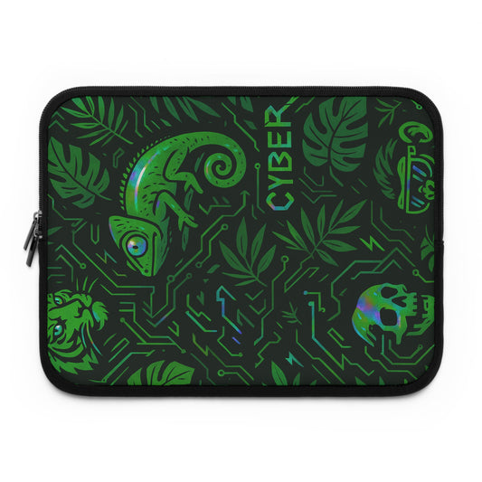 Digital Jungle • Dual Zipper Laptop Sleeve