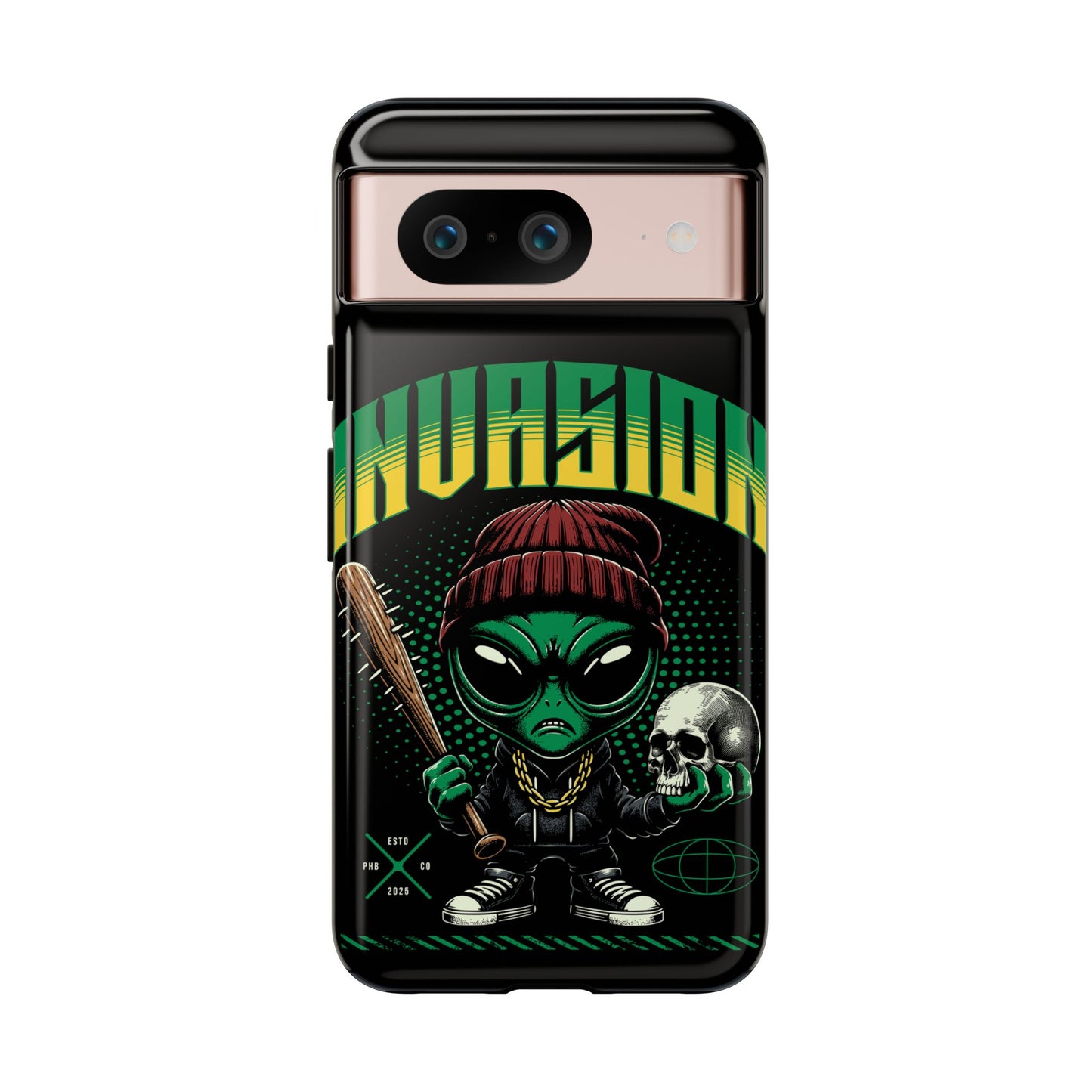 Alien Invasion • Google Pixel 8 • Tough Case • Wireless Friendly