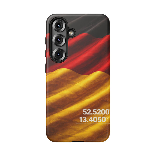 Germany • Street Sovereign – Iron Unity • Samsung Galaxy S25 • Wireless Friendly • Tough Case