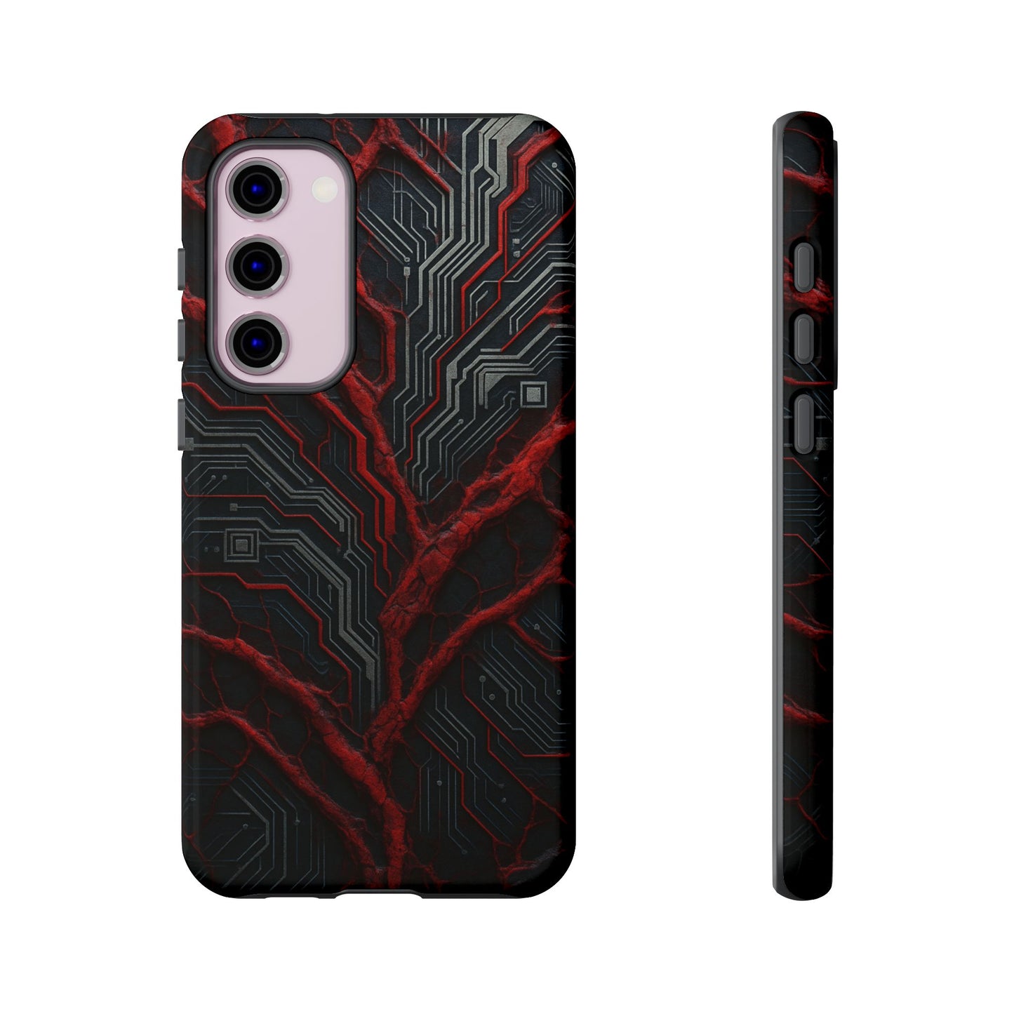 Binary Vein • Samsung Galaxy S23 • Tough Case • Wireless Friendly