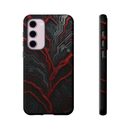 Binary Vein • Samsung Galaxy S23 • Tough Case • Wireless Friendly