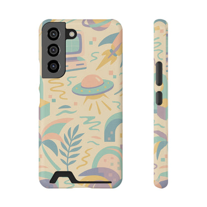 Galactic Whimsy • Samsung Galaxy S22 • MagSafe® Tough Case with Card Holder