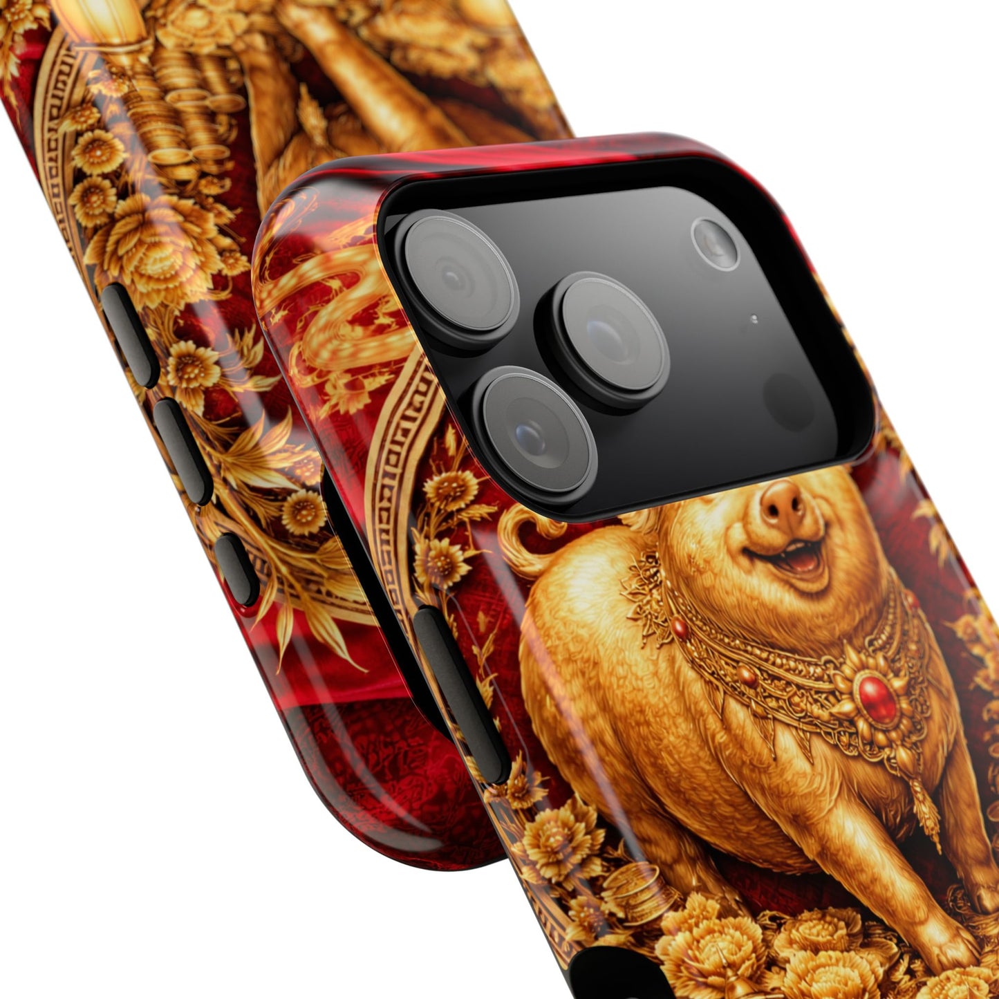 Pig • Lunar Armor • Imperial Banner • Apple iPhone 17 Pro • MagSafe Tough Case