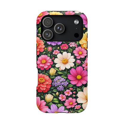 Untamed Garden • Floral Fusion • Apple iPhone 17 Pro • MagSafe® Tough Case