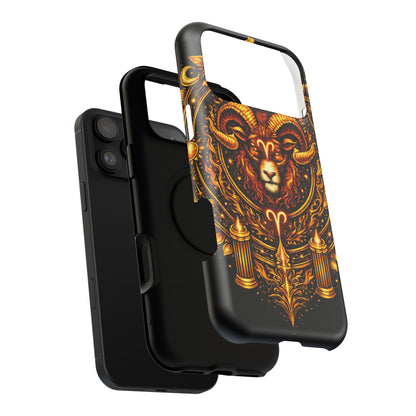 Aries • Elemental Armor • Inferno Authority • Apple iPhone 17 Pro • MagSafe Tough Case