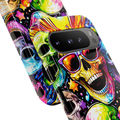 Chromatic Carnage • Google Pixel 9 • Tough Case • Wireless Friendly