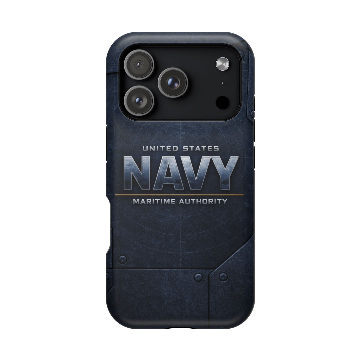 Navy • Sentinel Series • Maritime Authority • Apple iPhone 17 Pro • MagSafe Tough Case