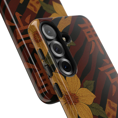 Tiger Petal • Samsung Galaxy S25 • MagSafe® Tough Case