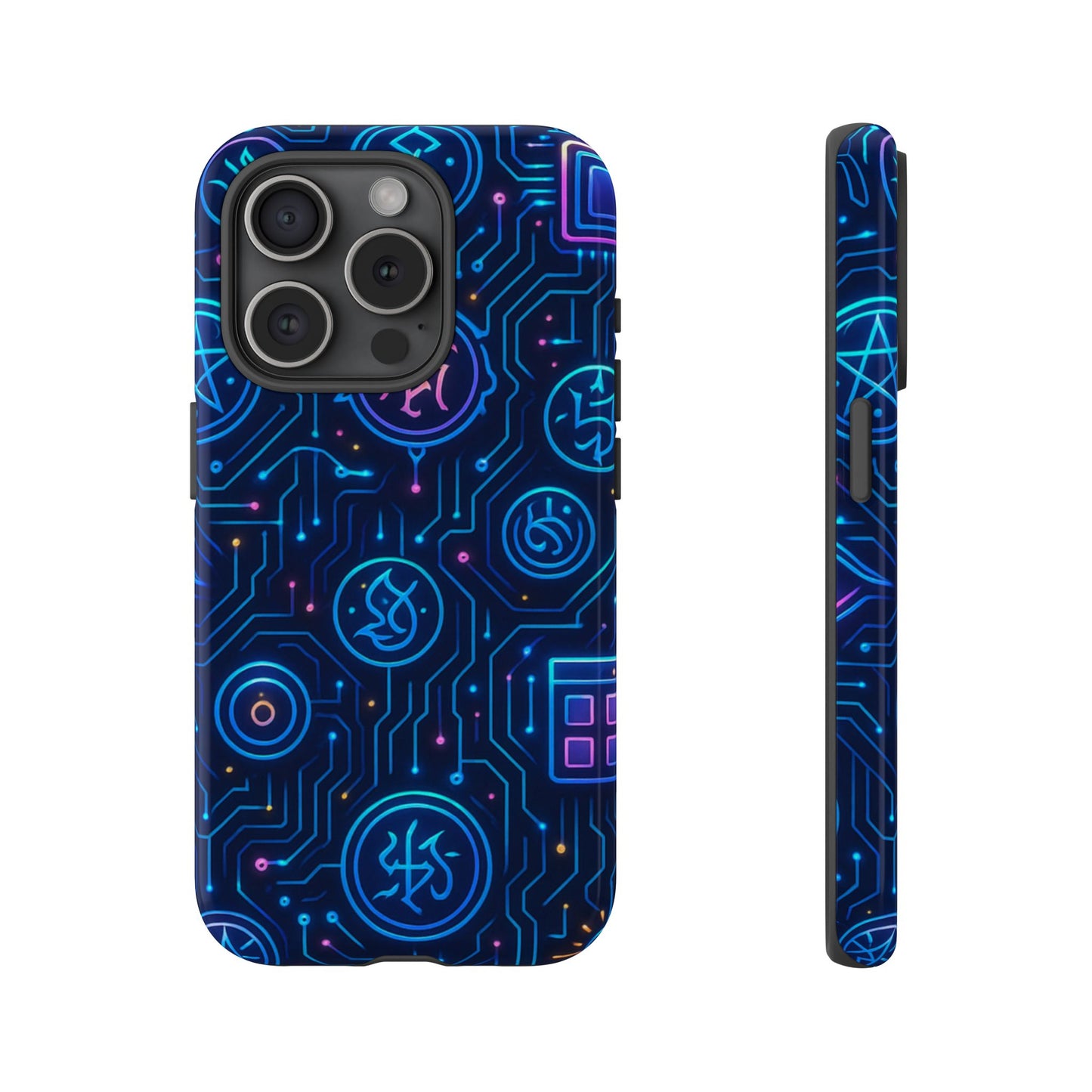Cypher Glyphs • Apple iPhone 15 • MagSafe® Tough Case