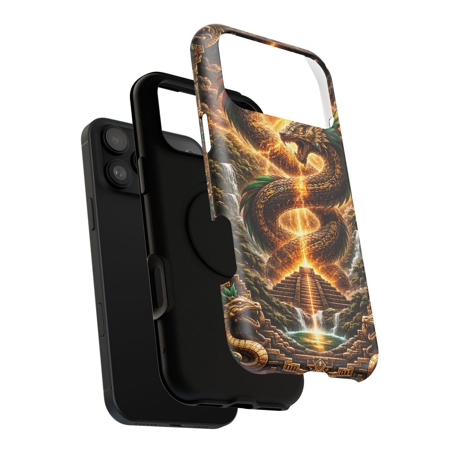 Coatl • Feathered Dominion • Empire of the Fifth Sun™ • Apple iPhone 17 Pro • MagSafe Tough Case