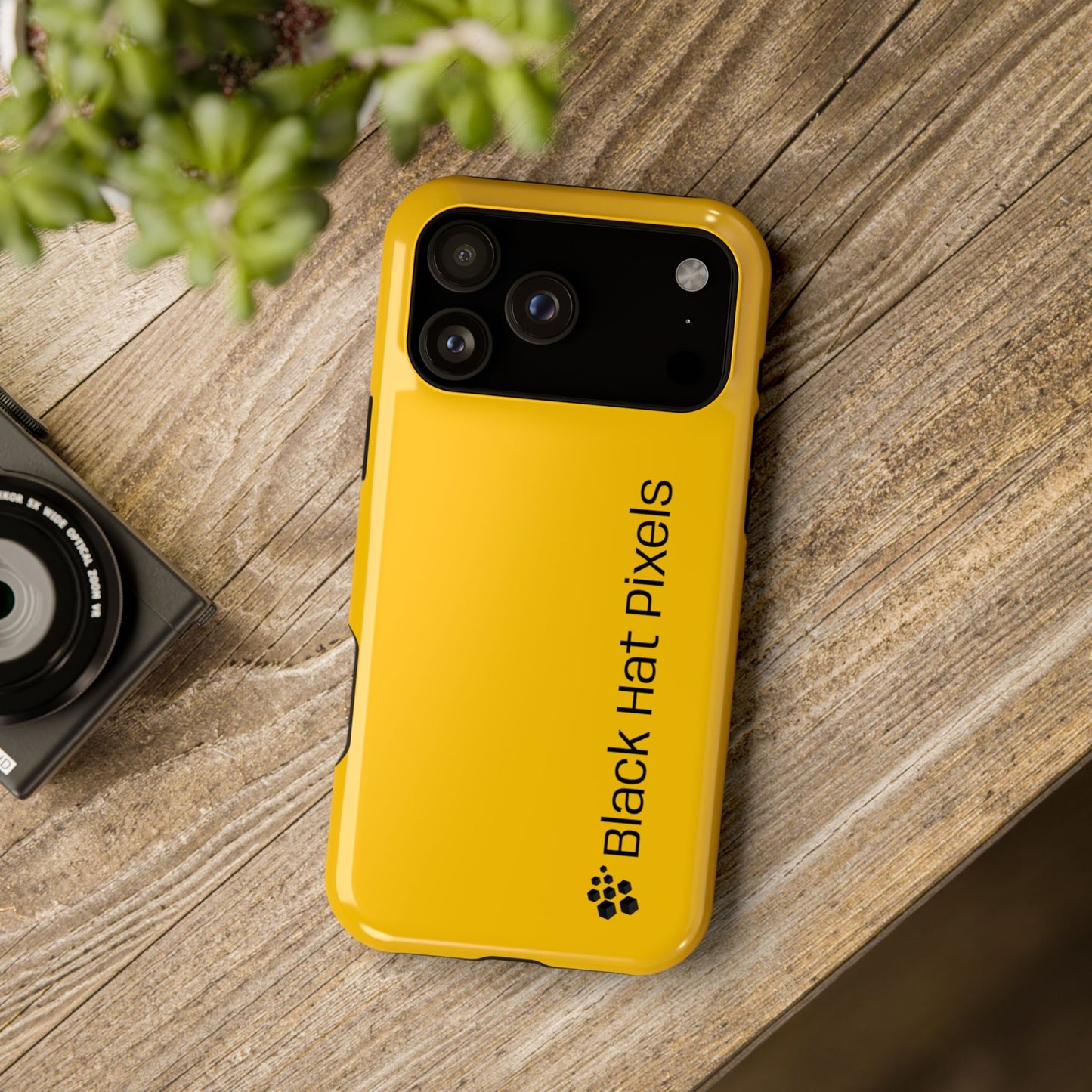 Black Hat Pixels • Apple iPhone 17 Pro • Tough Case • Wireless Friendly