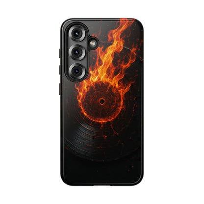 Vinyl Inferno • Samsung Galaxy S25 • MagSafe® Magnetic Tough Case