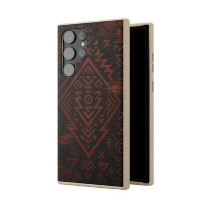 Tribal Glitch • Samsung Galaxy S22 Eco-Friendly Phone Case