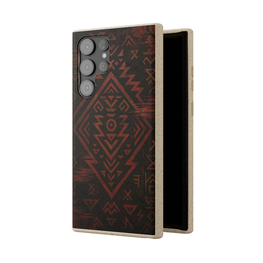 Tribal Glitch • Samsung Galaxy S22 Eco-Friendly Phone Case